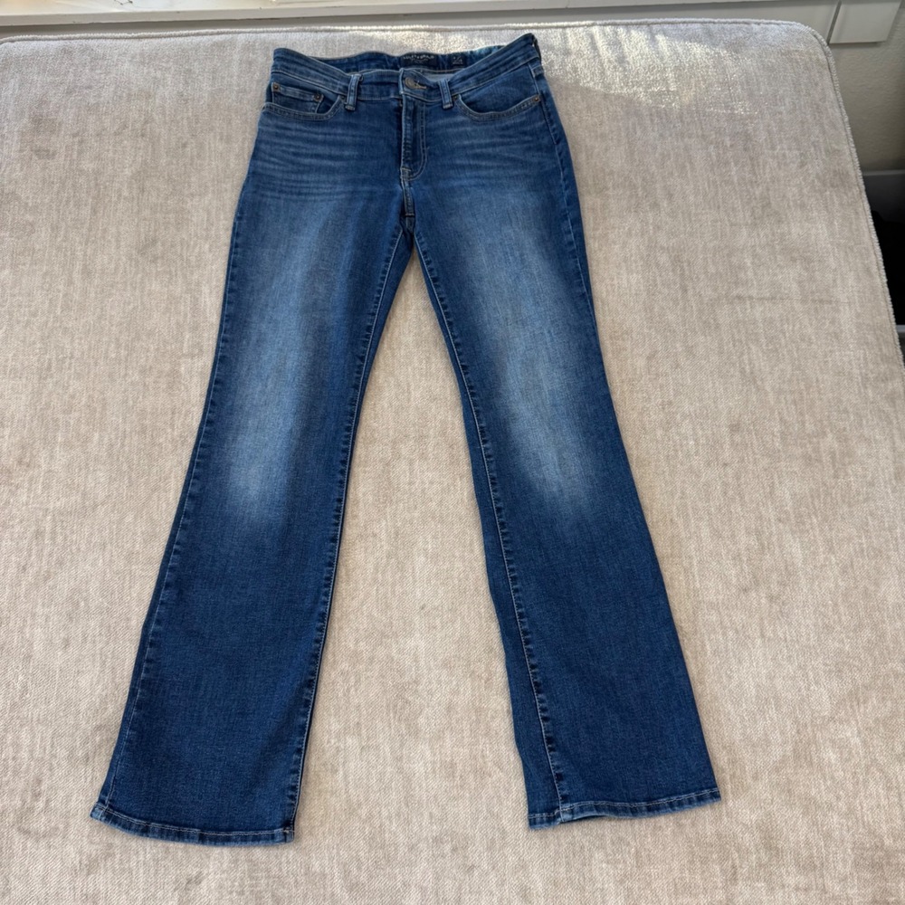 Lucky Brand Sweet Boot Jeans Womens 6 28 Regular Medium Wash Blue Mid Rise Denim